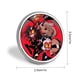 thumbnail image 2 of Helluva Boss theme Round Button Badge Premium Metal Construction Ideal For High end Events 2 8 Cm, 2 of 6