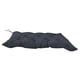 thumbnail image 2 of Cojín Impermeable Para Sillón Columpio Asiento Exterior Negro 120x50x10cm, 2 of 5