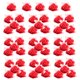 thumbnail image 1 of 50 Piezas De Cabezas De Flores De Rosas De Malla De Espuma Artificial Para Bodas, 4 Cm, Rojo, 1 of 3