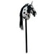 thumbnail image 1 of Caballo de Madera Con Sonido Blanco con Manchas, 1 of 3