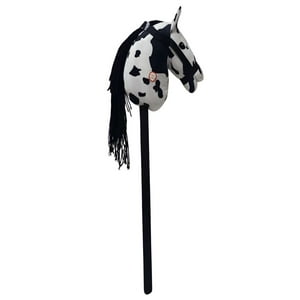 Doremi - Caballo De Madera Con Sonido Blanco Con Manchas