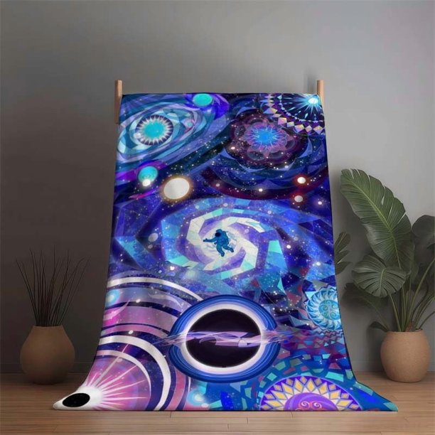 Space Astronaut Themed Bedding Set Duvet Cover and Pillowcase Set