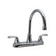 thumbnail image 3 of Llave para cocina Phoenix Faucets PF231302 de 20 cm, arco alto, 2 manijas, cromo, 3 of 6