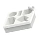 thumbnail image 2 of Bandeja De Soporte De Taza De Sofá Case De Sofá De Silicona Fácil De Limpiar Para Bebidas De Armario En Casa Blanca, 2 of 5