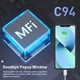 thumbnail image 3 of Cable USB C a Lightning MenoSupp Apple MFi de 6 pies para iPhone, 3 of 8
