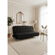thumbnail image 2 of SOFA CAMA NEW NEGRO FELPA, 2 of 3