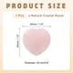 thumbnail image 2 of Uxcell Piedra de Cristal Natural en Forma de Corazón, Gema de Amor Pulida de 1.6 Pulgadas, Piedra de Preocupación Grabada para Mujeres, Regalos de Meditación, Cuarzo Rosa, 2 of 6