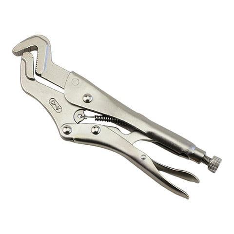 Ioensy - Alicates Parrot De Mordaza Curva Con Bloqueo Para Reparación De Abrazaderas De Tubería, Herramienta Automotriz