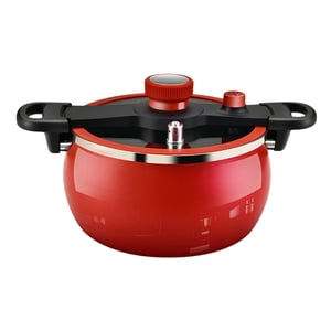 Bothyi - Olla A Presión 7L Con Cerraduras Seguras, Envasadora A Presión Para Exteriores, Hogar, Comercial, Rojo