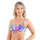 thumbnail image 1 of Bikini Top Con Amarras Estampado Azul Xl, 1 of 2