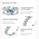 thumbnail image 4 of Anillos de Diamante de Moissanita de 5 Uds Anillos de Compromiso de Plata Esterlina 925 Anillos de Aniversario Promesa Boda para Mujer con Certificado, 4 of 8