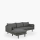 thumbnail image 2 of Seccional Diseño Chaise IZQ Sunderland Gris Oscuro, 2 of 4