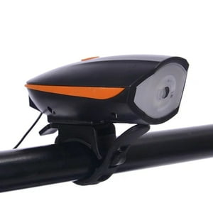 Frc - Luz Bicicleta Frontal Con Bocina Naranja