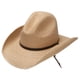 thumbnail image 1 of Sombrero Stetson Bryce de paja natural para hombre, talla grande, 1 of 1