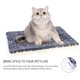 thumbnail image 5 of Colchoneta para mascotas Mora Pets 36x25 cm ultrasuave reversible, 5 of 6