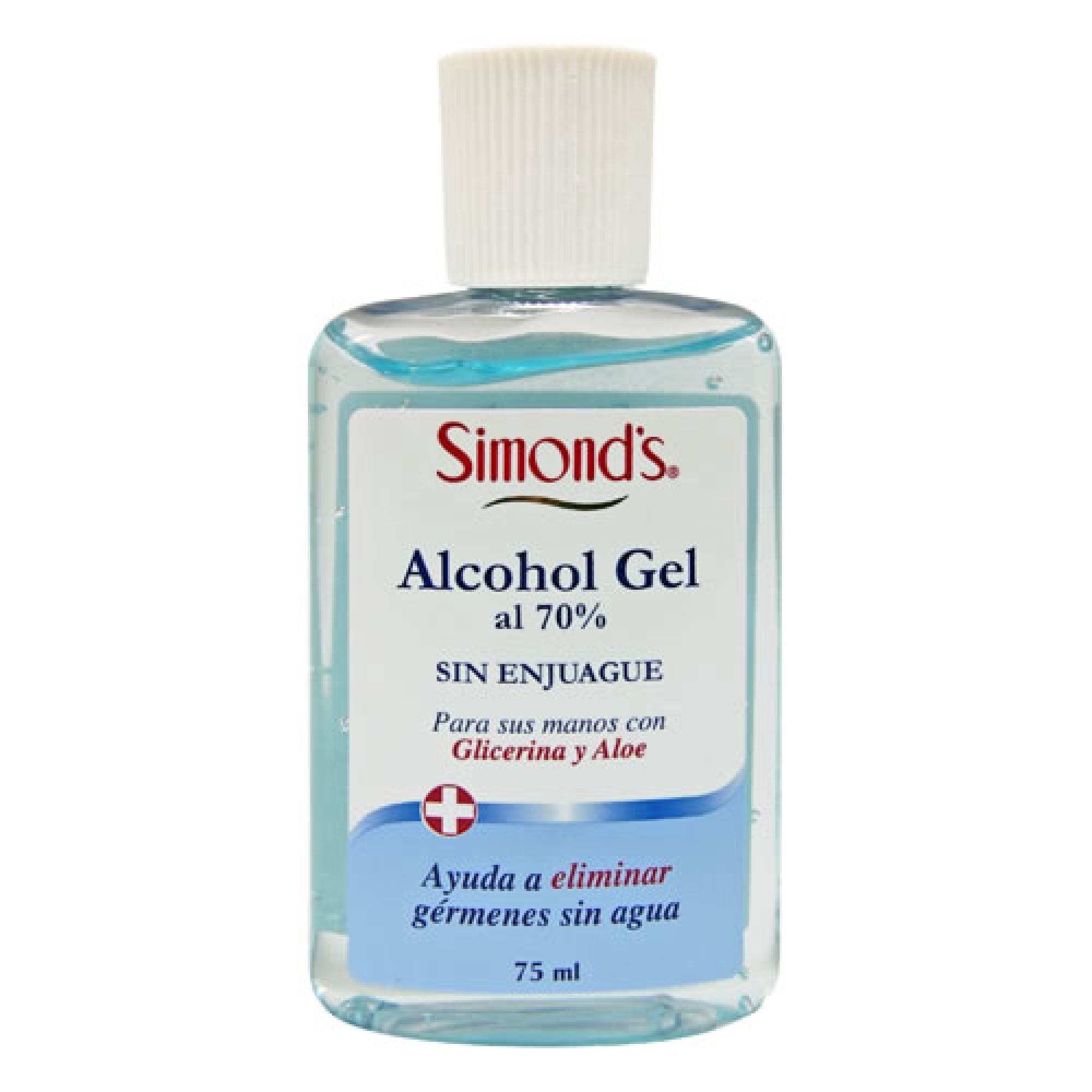 Alcohol Gel Botella 75 ml Simond’s