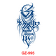 thumbnail image 1 of Semi Permanent Lotus Tattoos Body Art Totem Waterproof Temporary Tattoo Sticker For Women Men, 1 of 3