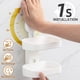 thumbnail image 3 of Soporte de jabón de placa de jabón de doble capa, Soporte de esponja fuerte para ducha, baño, bañera y fregadero de cocina, sin taladro, extraíble, 3 of 3