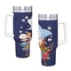 thumbnail image 4 of Jabberjaw Vaso aislado de acero inoxidable con asa, diseño temático, regalo para familia, amigos y fans; incluye pajita y encaja en el portavasos estándar, 40 oz, 4 of 6