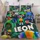 thumbnail image 3 of brawl stars Soft 3D Printed Duvet Cover Bedding Set with Comforter Cover 3 Piece Set, 3 of 5