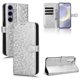 thumbnail image 1 of Funda Cartera Lunares Samsung Galaxy S25 Plus con Tarjetero, Correa y Soporte Plata, 1 of 6