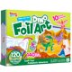 thumbnail image 1 of Kit de arte de aluminio Klever Kits Dinosaur con 120 hojas de aluminio y 140 pegatinas, 1 of 7