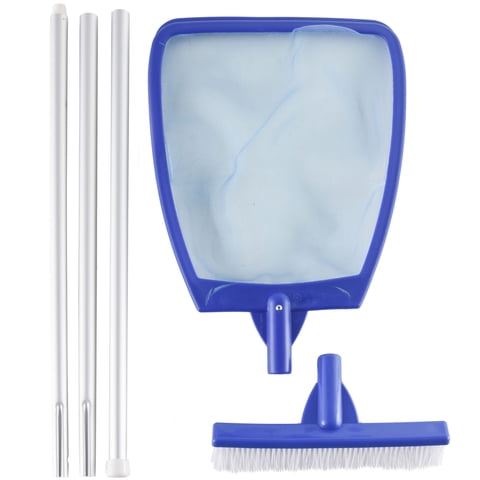 Fym - Recogedor De Hoja Piscina Con Escobilla