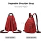 thumbnail image 4 of Mochila Bandolera Retro FANDARE de Poliéster Rojo 25 cm, 4 of 6