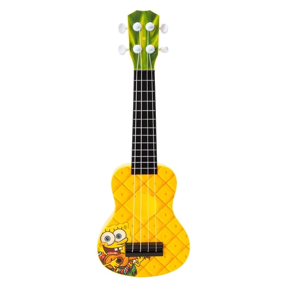 Ukulele Well Played con diseño de piña de Bob Esponja