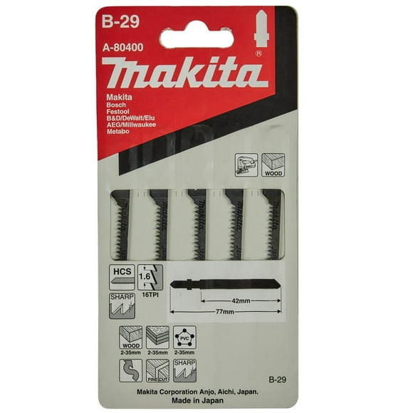 Hoja de calar B-29 16T x 42 mm Madera