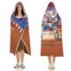 thumbnail image 3 of Dumbo Manta Capa con Capucha Anti-Bolitas, Manta de Lana Ártica Suave, Manta Portátil de Felpa Ligera y Lujosa, Poncho para Siesta en Casa y Oficina, 100*130cm, 3 of 6