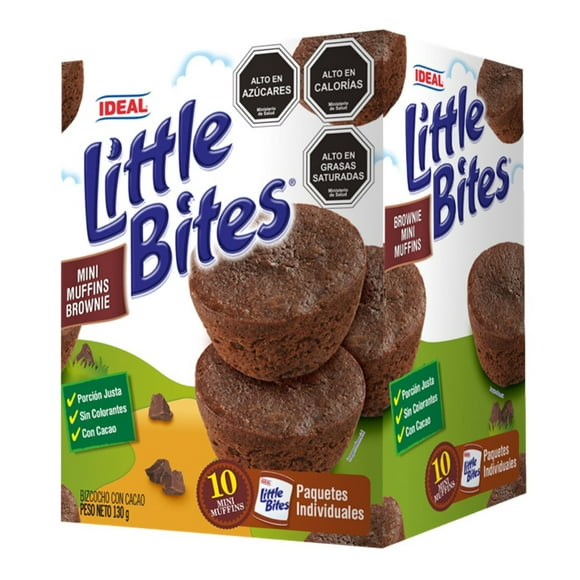 Mini Queque brownie 10p, 130 g