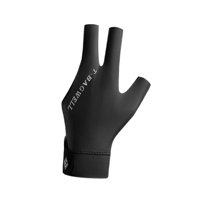 Magideal - Guantes De Billar, Guantes Para Taco De Billar, Artículos Deportivos, Guante Antideslizante Con Tres Dedos, Guante Para Taco De Mano Izquierda Para Ju Negro