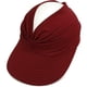 thumbnail image 5 of Sombrero De Sol De Ala Ancha Para Mujer Verano Upf 50+ Protección Uv Gorra Deportiva De Playa Diseño De Copa Abierta Plegable, 5 of 6