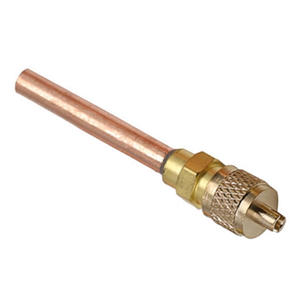 Válvula de aire de una vía Válvula de retención para refrigerador Tubo de cobre fácil de instalar Válvulas de llenado de aire acondicionado resistente 74 mm