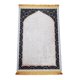 thumbnail image 2 of Alfombra De Oración Tradicional Alfombras Antideslizantes Para Cafetería Sala De Estar Ramadán Regalo Blanco, 2 of 5