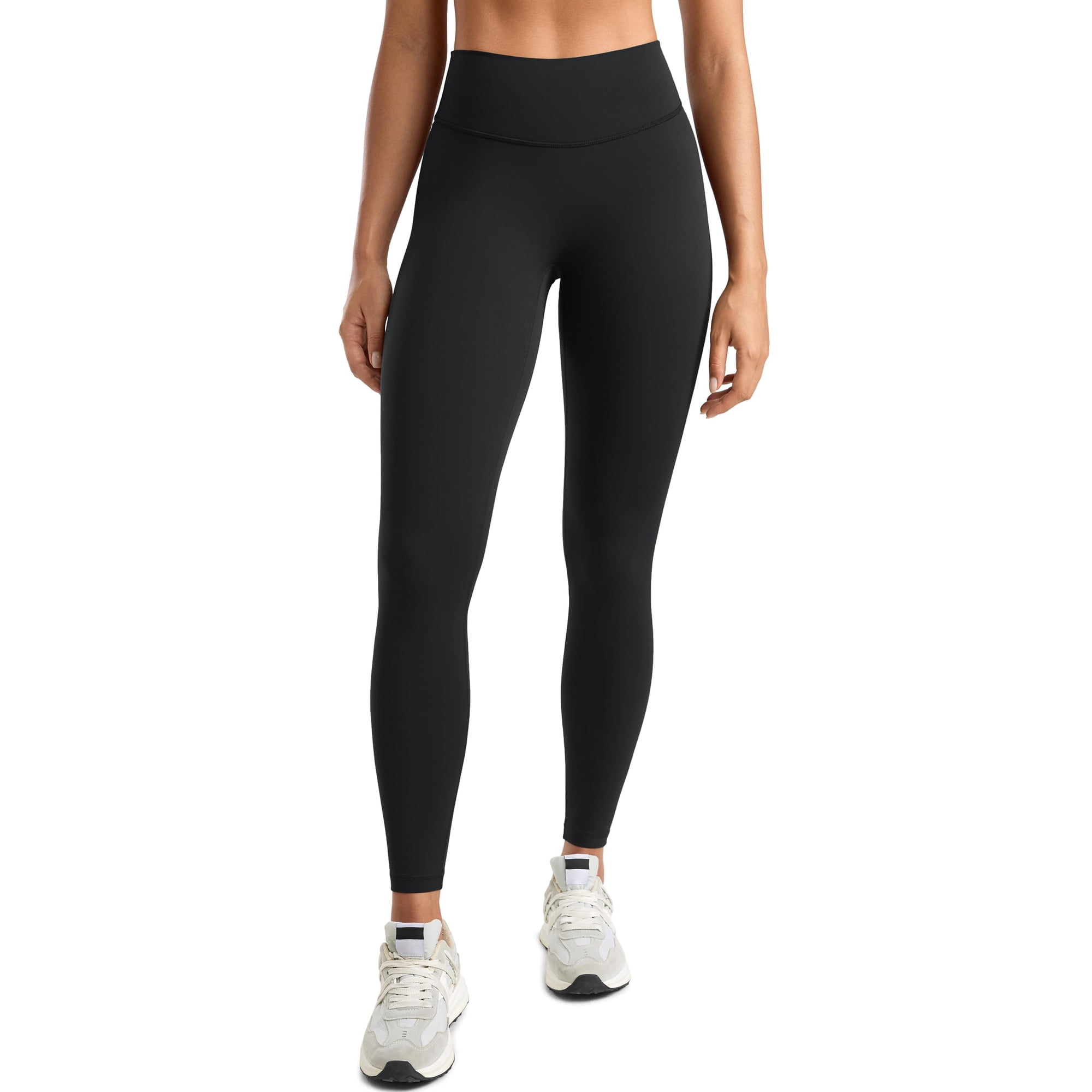 Leggings Ingia De Cintura Alta Para Yoga 25" Negro M