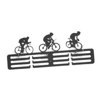 Ioensy - Colgador De Exhibición Para Medallas De Hierro Con Tornillos Estante Fácil De Instalar Soporte Para Medallas Ciclismo