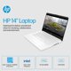 thumbnail image 3 of Portátil HP 36 cm Celeron 4 GB RAM 64 GB eMMC Windows 11 Blanco, 3 of 9