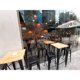 thumbnail image 3 of Mesa Tolix Bar Negra 60X60 Madera Clara, 3 of 3