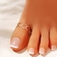 thumbnail image 1 of Gorgeous Copper Toe Ring: Adjustable Decoration for Women & Girls - Perfect for Summer Beach!, 1 of 5