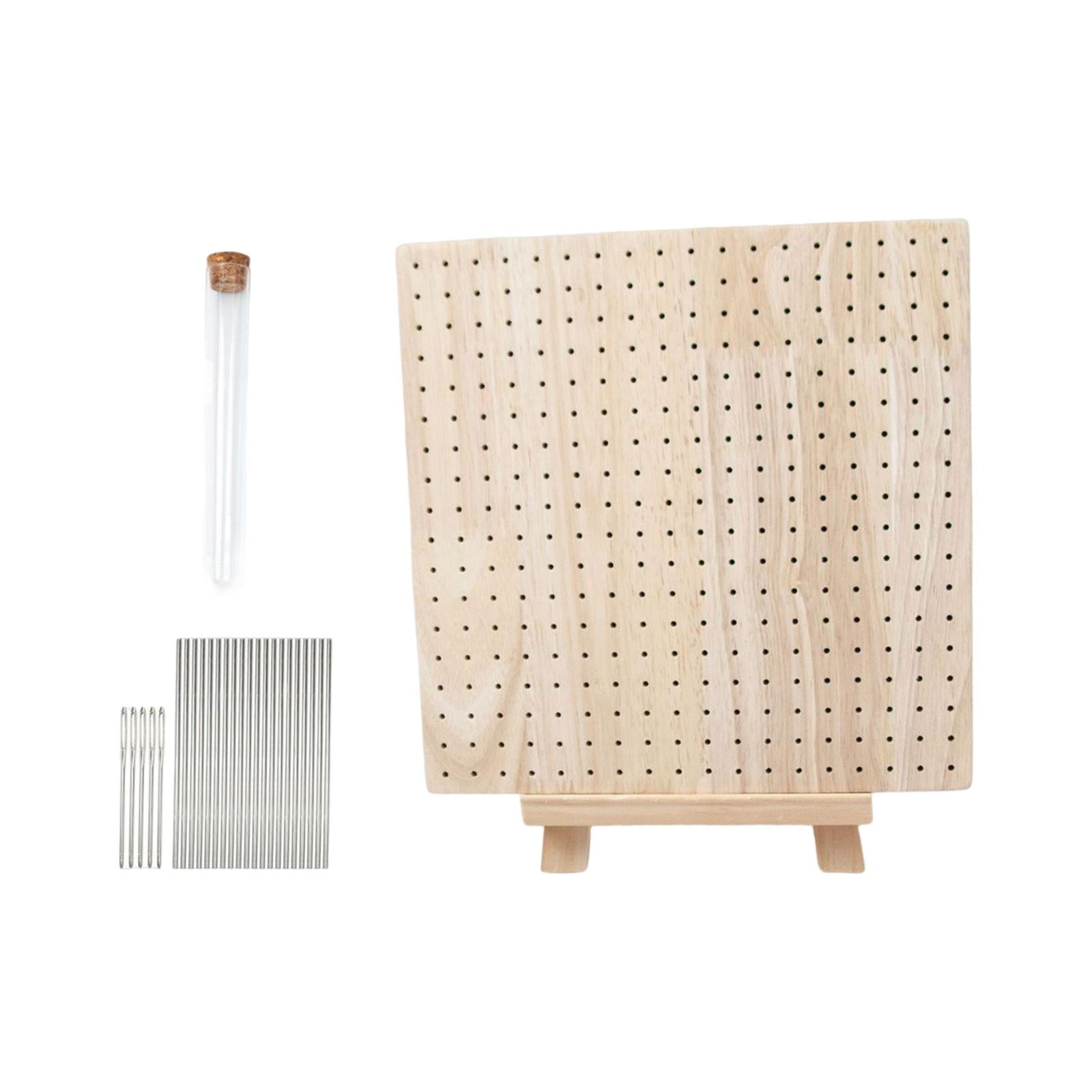 Bothyi - Juego De Tablero De Bloqueo, Soporte De Gancho Sólido Para Tejer A Mano, Costura Diy Para Principiantes