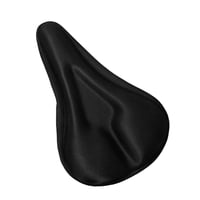 Ioensy - Sillín De Bicicleta Asiento De Bicicleta Acolchado Y Transpirable Negro Para Adultos Cruiser Bike Ciclismo Estilo A