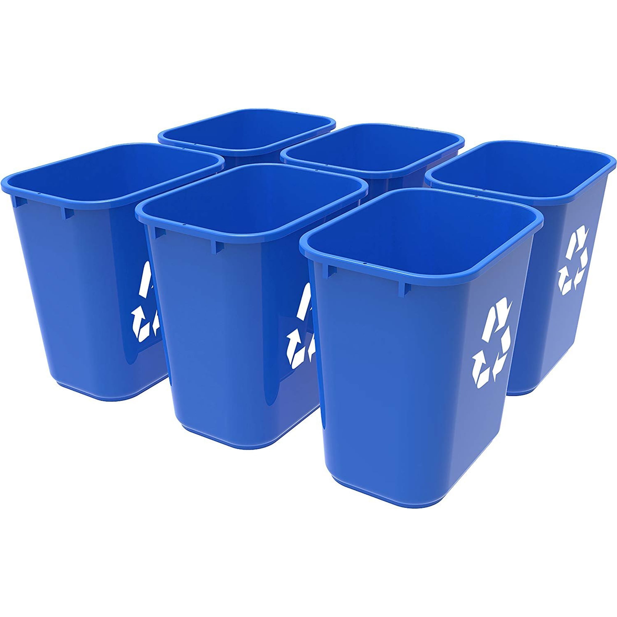 Cesta De Reciclaje Storex Medium Blue 28l