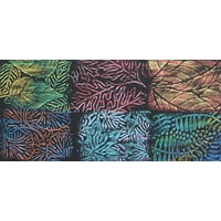 Platos Para Frotar Jack Richeson Cedar Canyon Leaves, Juego De 6