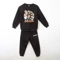 Conjunto Buzo Niño Shadow Negro Sonic