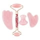thumbnail image 1 of Natural Rose Quartz Gouache Scraper For Face Jade Roller Gua Sha Massage Face Roller Eye Sleeping Mask Anti Wrinkle Beauty Tools, 1 of 3