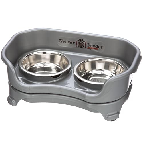 Comedero Para Mascotas Neater Feeder Express Para Gatos Con Set De Acero Inoxidable