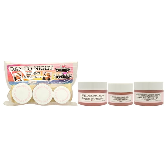 Set Cuidado Facial the Balm Trío para Piel Radiante Día y Noche