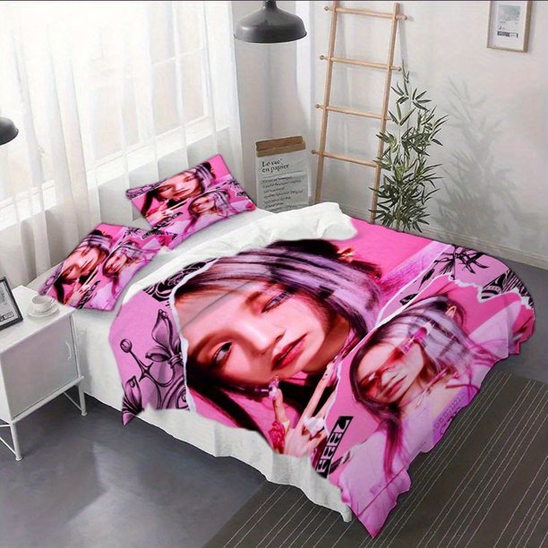 3pcs YUQI Creative Poster Duvet Cover Set - 2/3pcs Duvet Cover and Pillowcase Set Including Duvet Cover and Pillowcases - Bedroom
